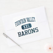 Sticker Carré Fountain Valley Barons Athlétisme (Enveloppe)