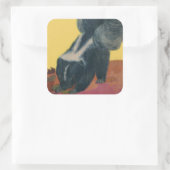 Sticker Carré foutre (Sac)