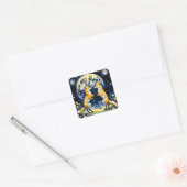 Sticker Carré Foxtrot par Moonlight (Enveloppe)