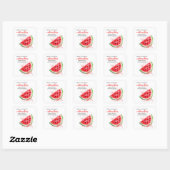 Sticker Carré Fraise juteuse tendance Design été Motivationnel (Feuille)