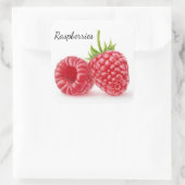 Sticker Carré Framboise (Sac)