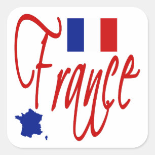 Sticker Carré France
