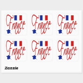 Sticker Carré France (Feuille)