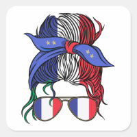 France pimentée avec le drapeau français