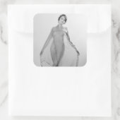 Sticker Carré Francesca a Bella Ragazza, Belle fille italienne (Sac)