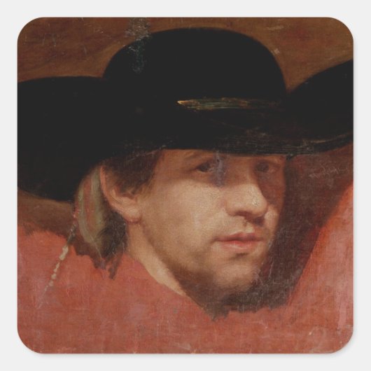 Sticker Carré Francisco Jose de Goya y Lucientes | Portrait, pré (Devant)