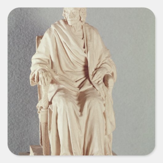 Sticker Carré François Marie Arouet Voltaire 1778 (Devant)