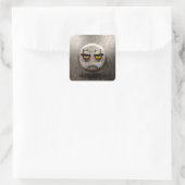 Sticker Carré Frankenmoji Vintage (Sac)