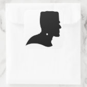 STICKER CARRÉ FRANKENSTEIN SILHOUETTE (Sac)