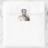 Sticker Carré Franz Joseph I, Empereur d'Autriche 2 (Sac)