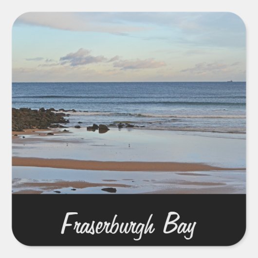 Sticker Carré Fraserburgh Bay, Scotland Key Ring (Devant)