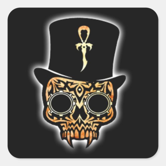 Sticker Carré Fred Samedi (Devant)