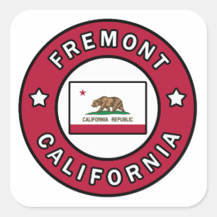 Sticker Carré Fremont Californie
