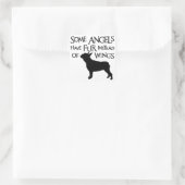 STICKER CARRÉ FRENCHIE ANGEL (Sac)
