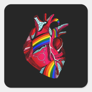 Sticker Carré Friends forever best friend love friendship trust