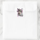 Sticker Carré FRIENDS™ | Pivot Pivot PIVOT! (Sac)