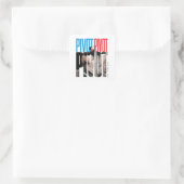 Sticker Carré FRIENDS™ | PIVOT PIVOT PIVOT Citation (Sac)