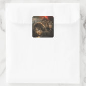 Sticker Carré FRODO™ et Samwise (Sac)