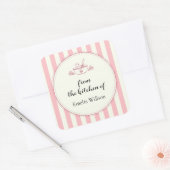 Sticker Carré From the kitchen of Small Business (Enveloppe)