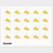 Sticker Carré Fromage suisse (Feuille)