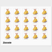 Sticker Carré Fromage suisse à pâte fine (Feuille)