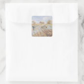 Sticker Carré Frost blanc, 1873 (Sac)