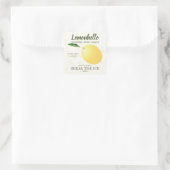 Sticker Carré Fruit citron | Amitié Hello Funny (Sac)