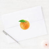 Sticker Carré Fruit orange (Enveloppe)