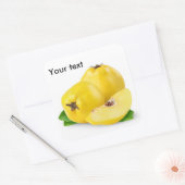 Sticker Carré Fruits de coing (Enveloppe)