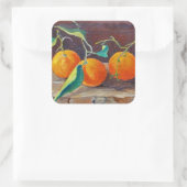 Sticker Carré Fruits sur un plateau 2014 2 (Sac)