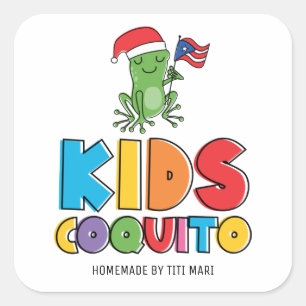 Sticker Carré Fun Kids Coquito