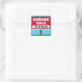 Sticker Carré Funny Garage Vente Junkie (Sac)