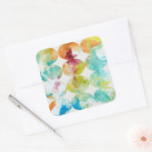 Sticker Carré Fusionner la couleur II (Enveloppe)