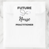 Sticker Carré Futur infirmier praticien 2 (Sac)