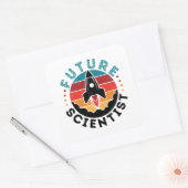 Sticker Carré Futur scientifique (Enveloppe)