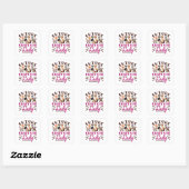 Sticker Carré Future Crazy Cat Lady (Feuille)