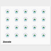 Sticker Carré Future Leader O'Clock – Apprendre à diriger | Moti (Feuille)