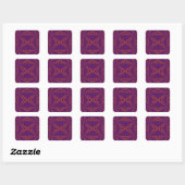 Sticker Carré Fyre Trybe (Feuille)
