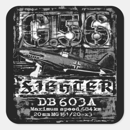 STICKER CARRÉ G.56 (Devant)