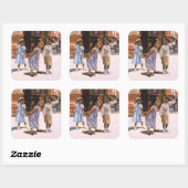 Sticker Carré Gabarit 2001 de Harlem (Feuille)