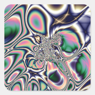 Sticker Carré Gâché la collection de graffiti