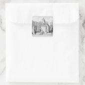 Sticker Carré Gaius Gracchus pleurant devant son père (Sac)