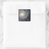 Sticker Carré Galaxie spirale M74 (Sac)