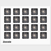 Sticker Carré Galaxie spirale Messier 101 (Feuille)