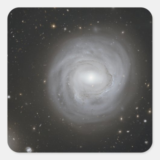 Sticker Carré Galaxie spirale NGC 4921 (Devant)