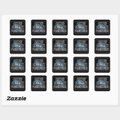 Sticker Carré Galaxy Pronouns (Feuille)