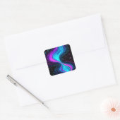 Sticker Carré Galaxy v2 muet (Enveloppe)