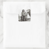 Sticker Carré Galla femme (Sac)