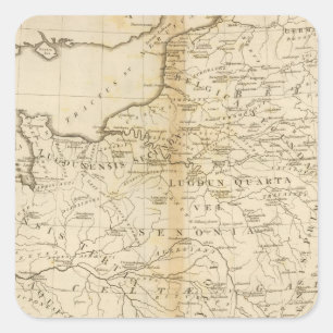 Sticker Carré Gallia