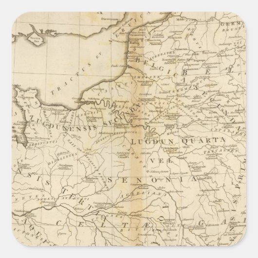 Sticker Carré Gallia (Devant)